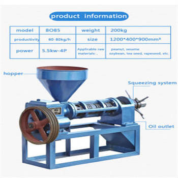 máquina de refinación de aceite vegetal_prensa de aceite